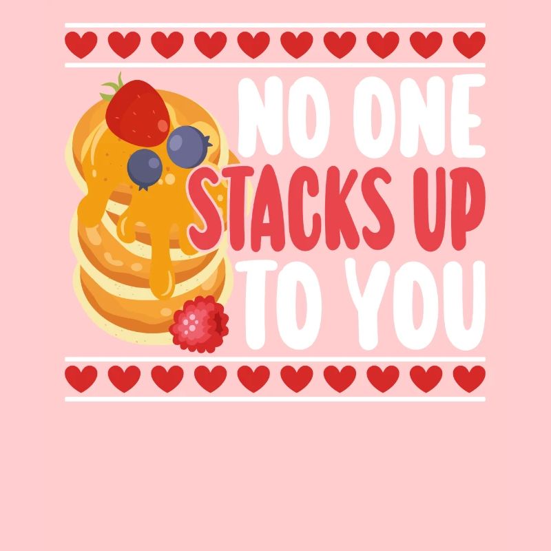 Pancake Lover Kids Valentines Day