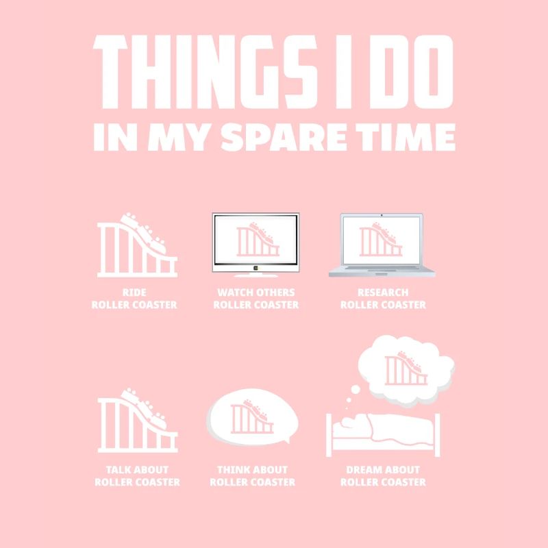 Achterbahnfan Freizeitpark