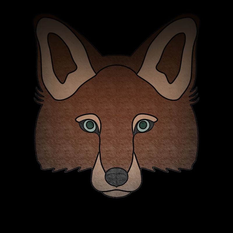 Fuchs Waldtier Design Wildtier Natur Tier