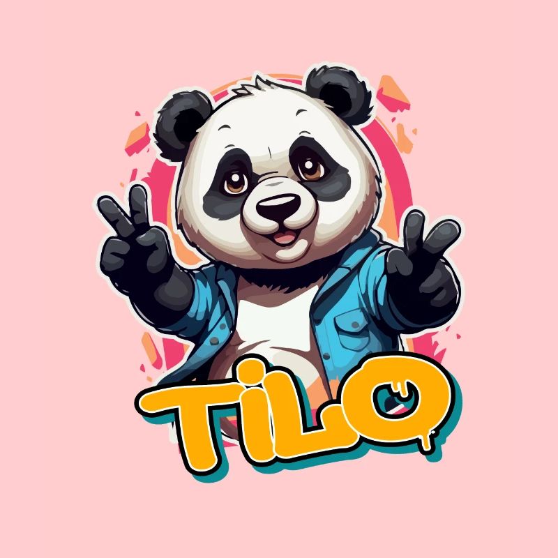 THILO - Schöner Jungen Name mit coolem Panda