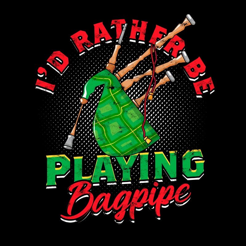 Cornemuse Je préfère jouer de la cornemuse