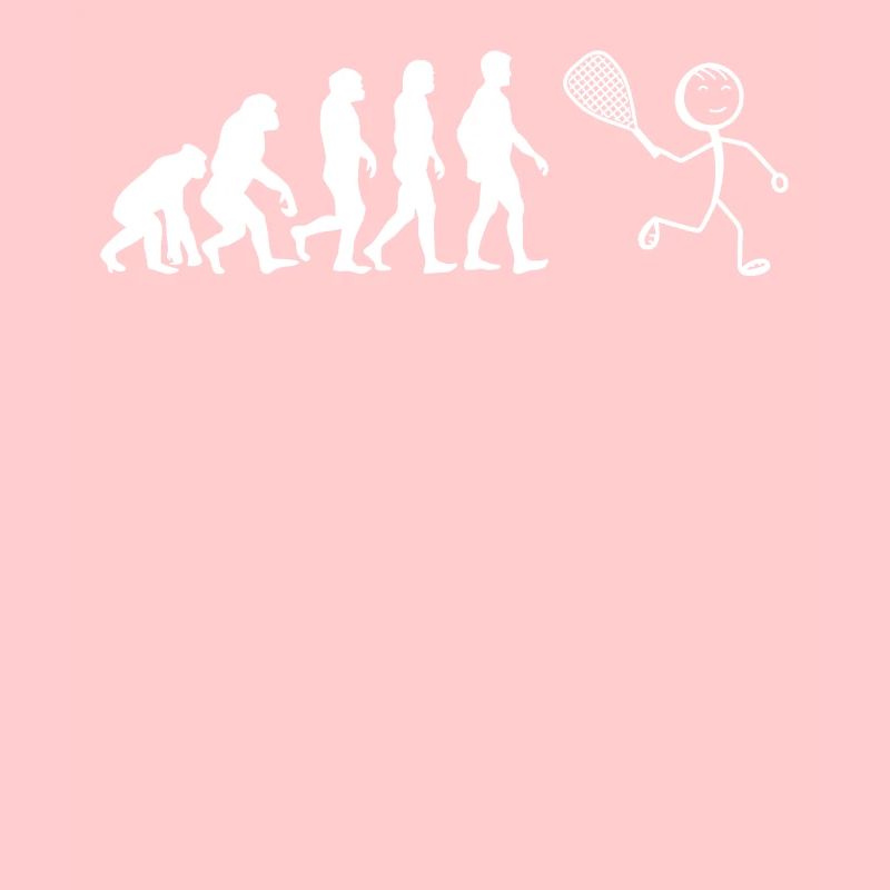 Funny Racquetball Player Racquetball Evolution Sti