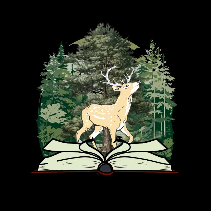 Hirsch Märchen Märchenfigur Wald Buch Rehbock