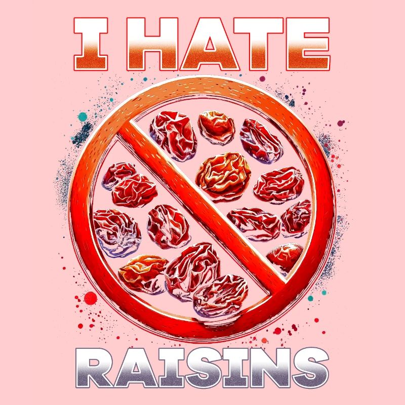 I hate raisins