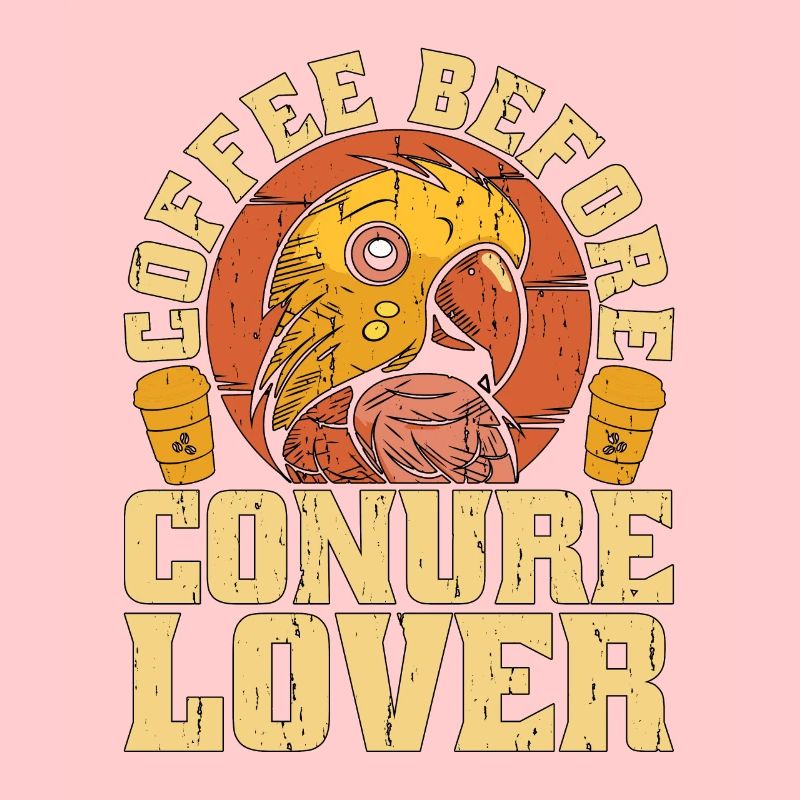 Conure Lover Coffee Parrot Owner Coffee Lover