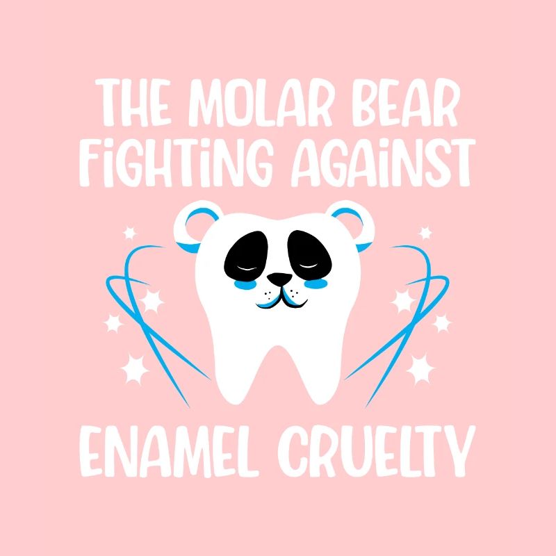 Der Molar Bear Kämpft Gegen Emaille-grausamkeit