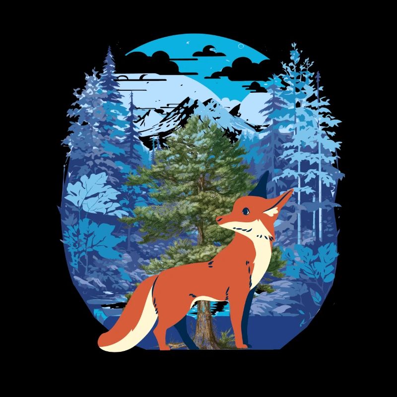 Fox Foxes Forest