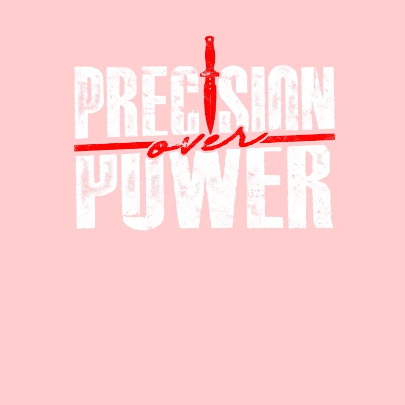 Knife Throw Precision Over Power