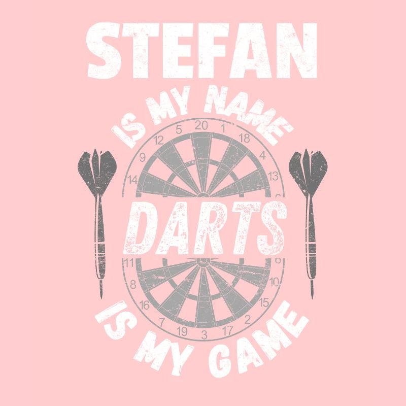 Darts design by Stefan's name. Darts Gifts