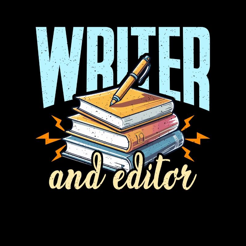 Writer And Editor Literature Bookworm Book Editor