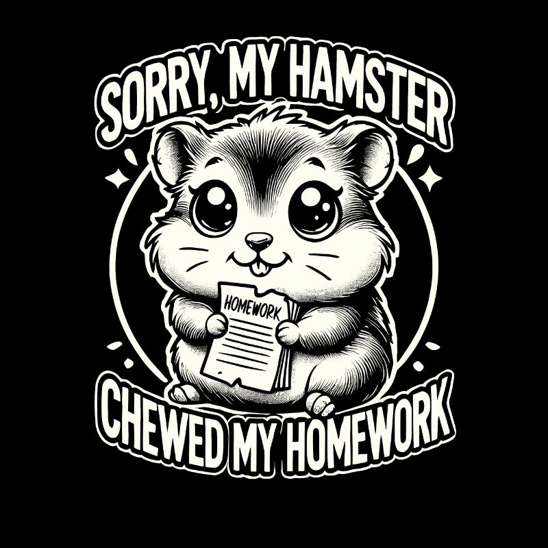 Hamster, Devoirs, Drôle Hamster