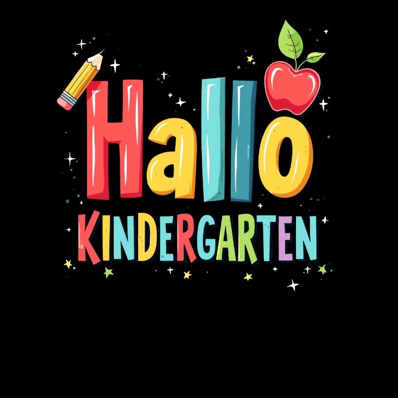 Hallo Kindergarten Kindergartenstart Einschulung