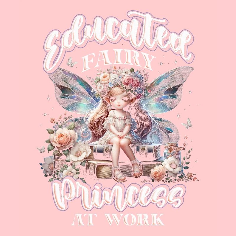 Fairycore Educated fairy princess at work