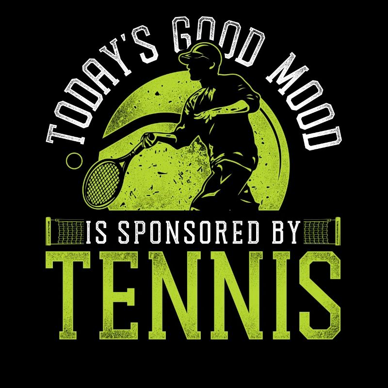 Funny Tennis Player Racket Today's