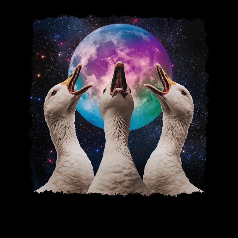 Goose Duck Howling Moon