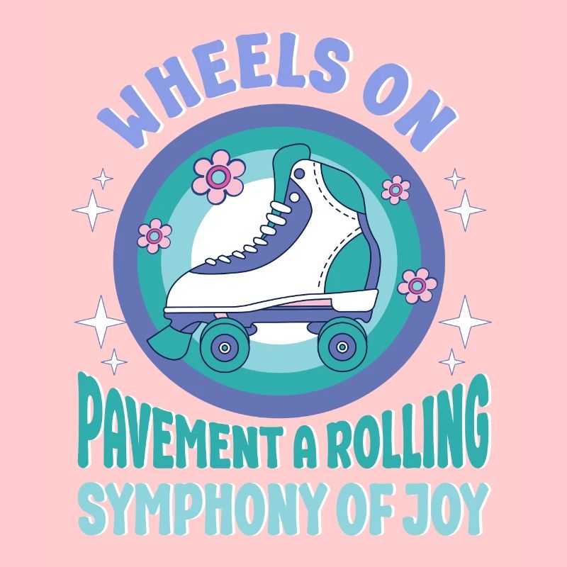 Rollerskater Party Rolling Symphony Of Joy Gift