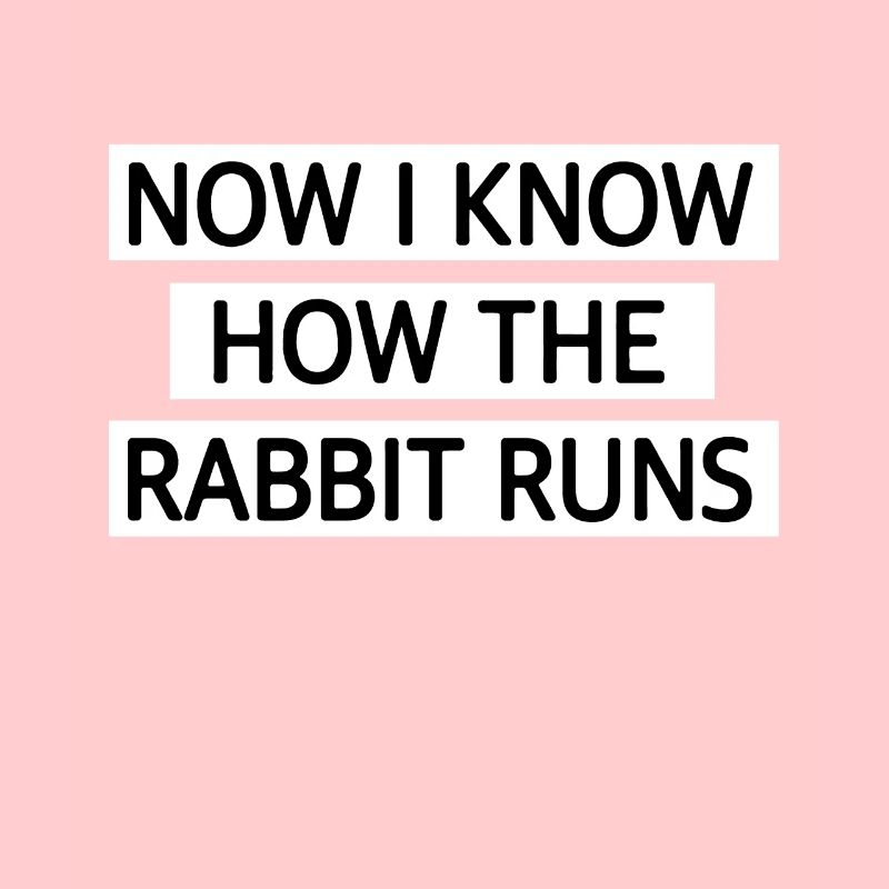 Now I know how the rabbit runs! DENGLISH