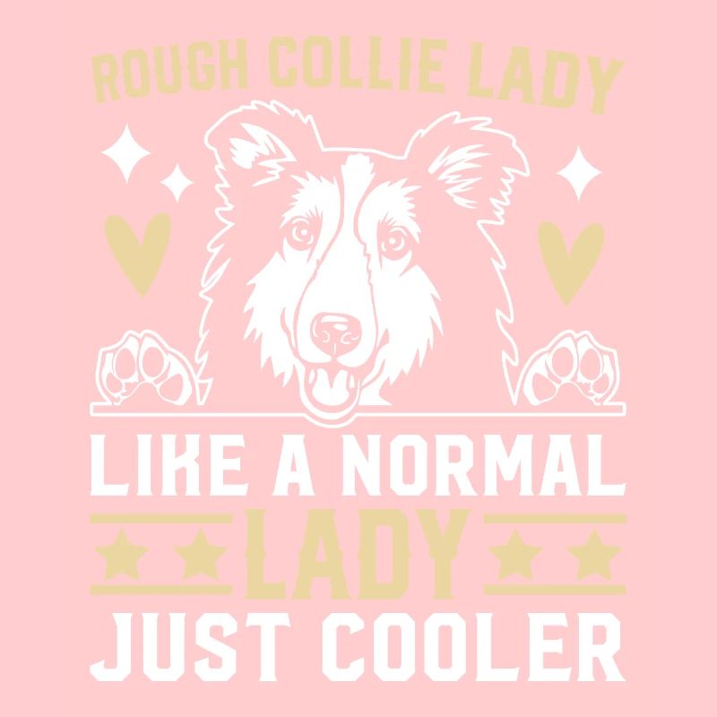 Rough Collie Lady comme une dame normale, juste plus cool