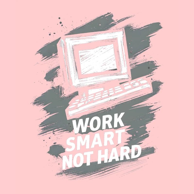 Computer Work smart not hard