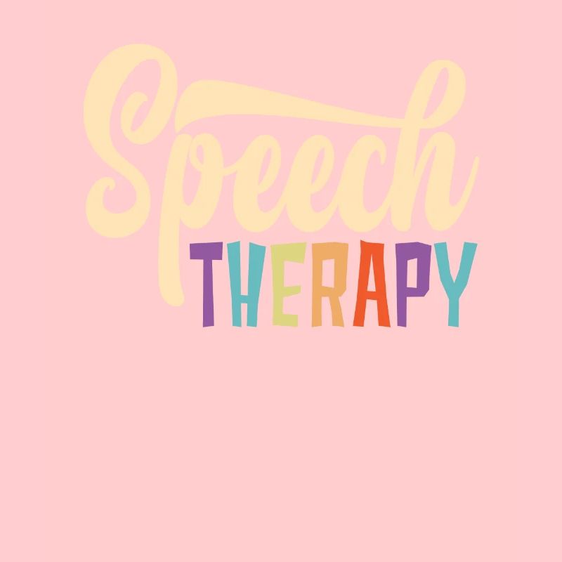 Speech Therapy Bunte Buchstaben