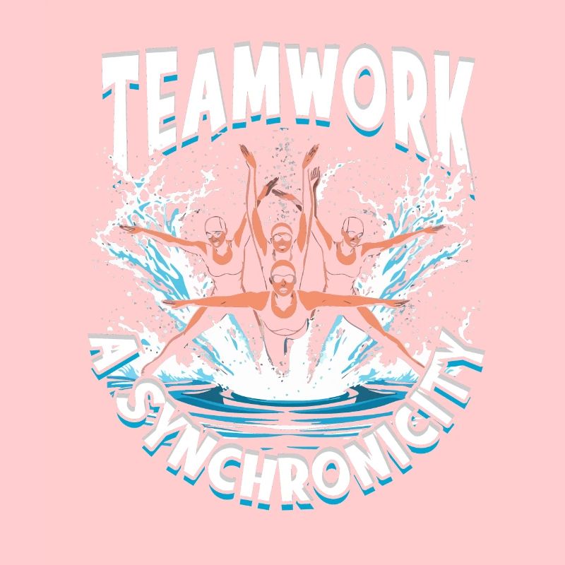 Synchronschwimmen Synchro Schwimmer