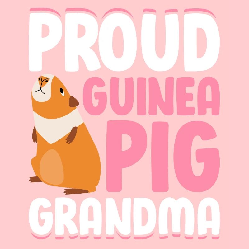 Fière grand-mère cochon d’Inde
