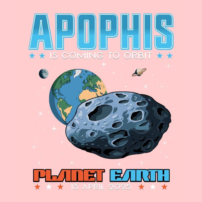 Événement spatial de rencontre rapprochée de l’astéroïde Apophis en avril