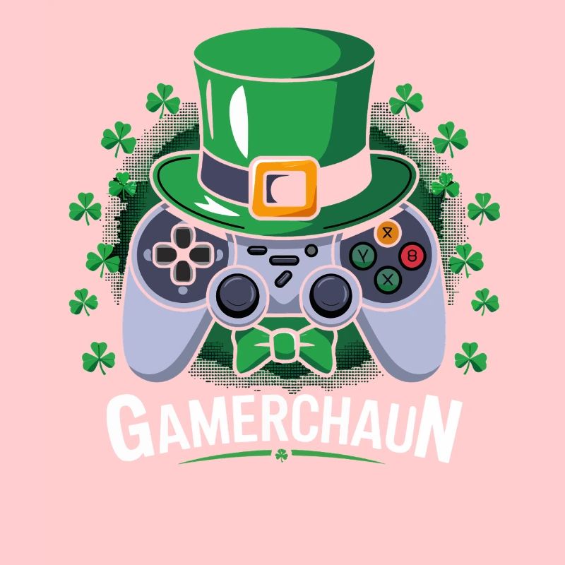 Gamerchaun Shamrock Saint-Patrick Leprechaun