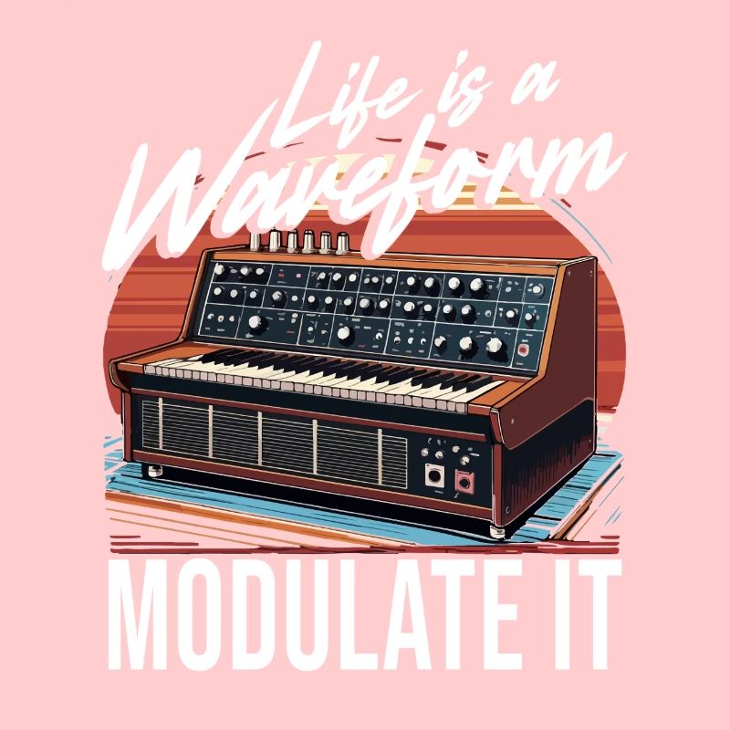 Synthesizer Life Is A Waveform Modulate It