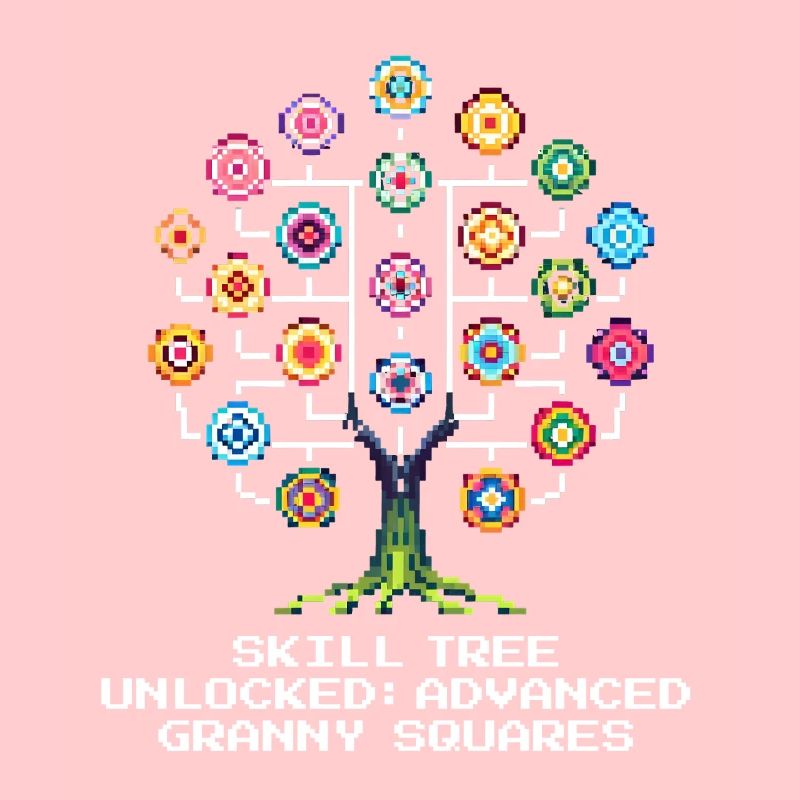 Skill Tree: Granny Squares | Häkeln