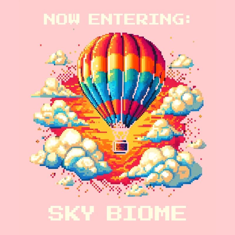 Sky Biome Reached | Balloon Ride Thermals Sky