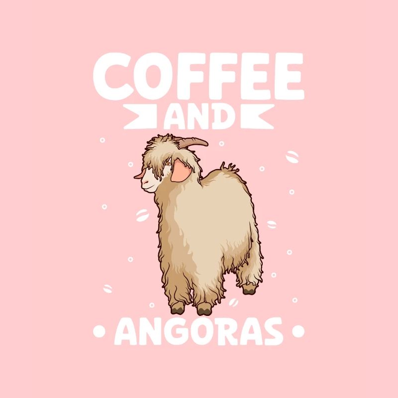 Kaffee und Angoraziege