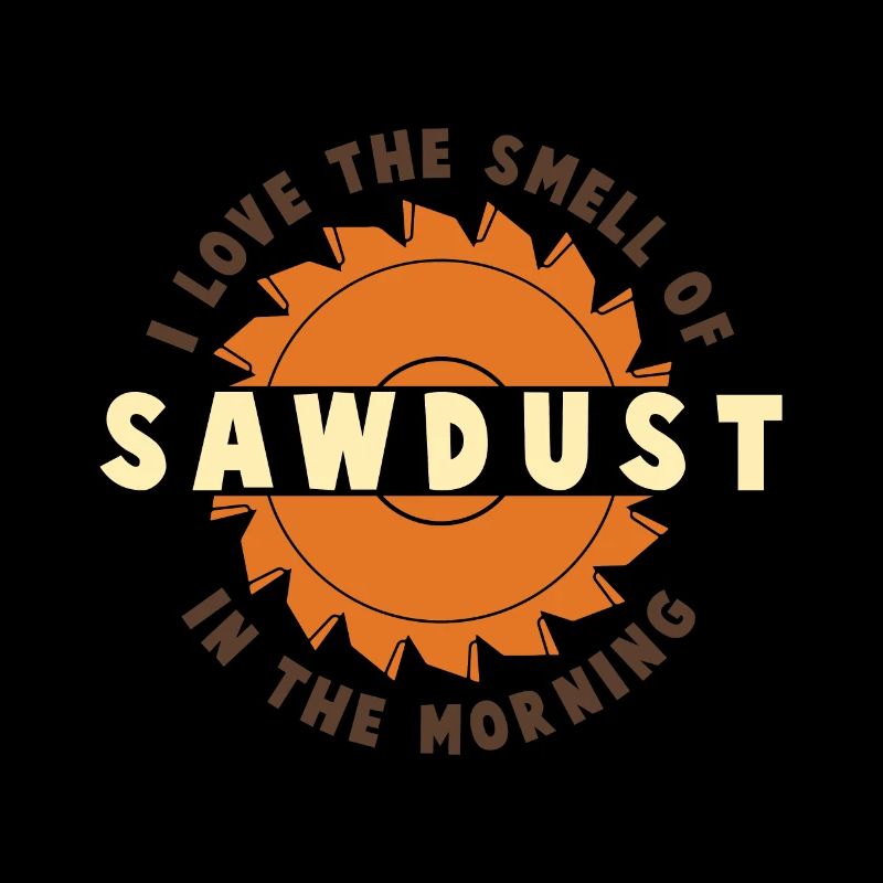 J’aime l’odeur de la sciure de bois le matin