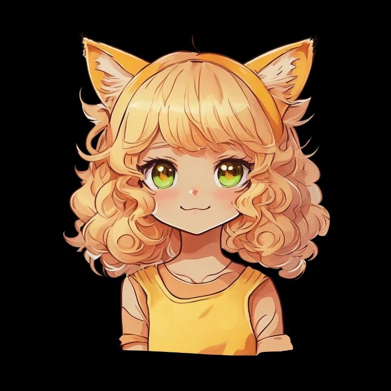 Manga Kemonomimi Katzen Mädchen Anime Kawaii Chibi