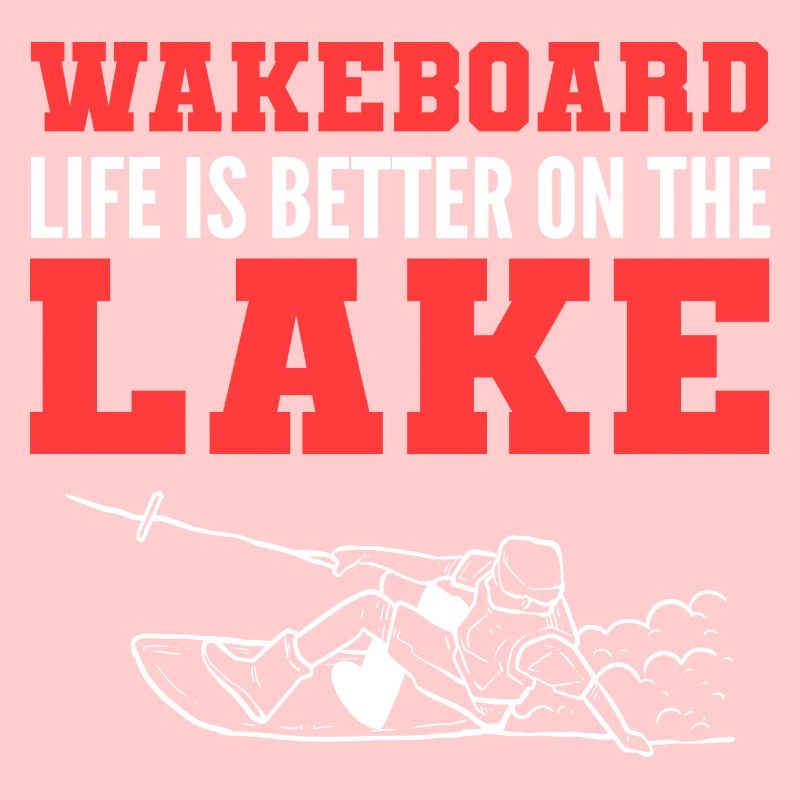 Besser am See Wakeboarder Gift
