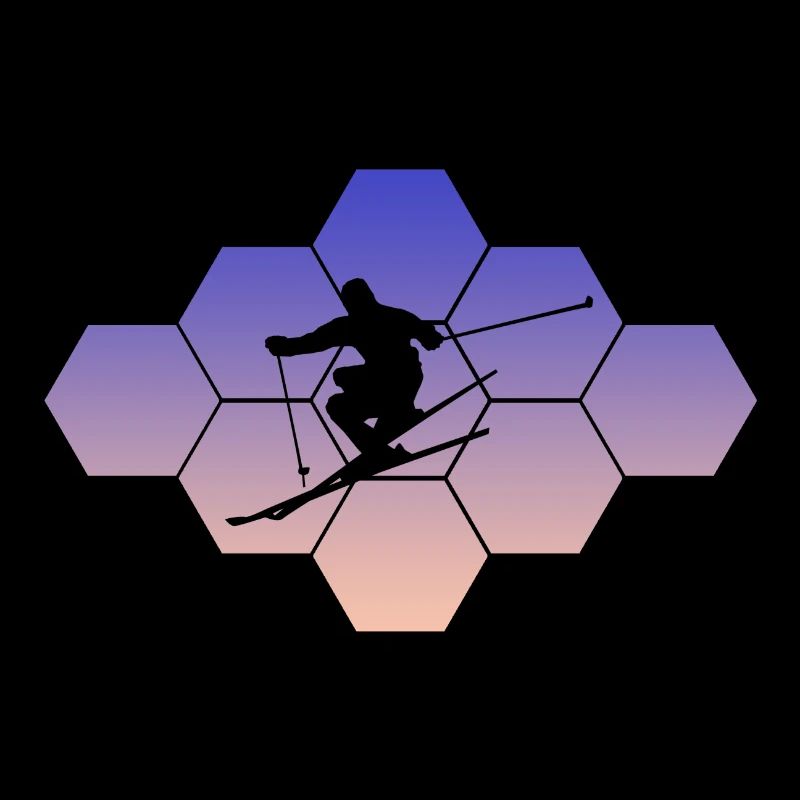 Ski Geschenkidee Skidesign Skiing