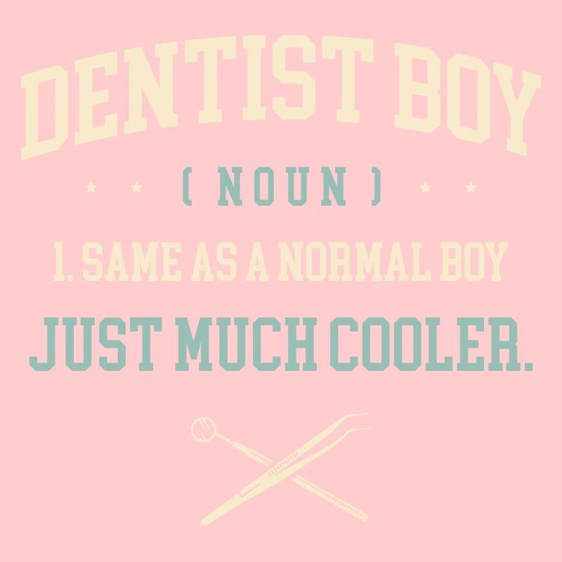 Dentiste Boy Identique À Un Garçon Normal Juste Beaucoup Plus Cool