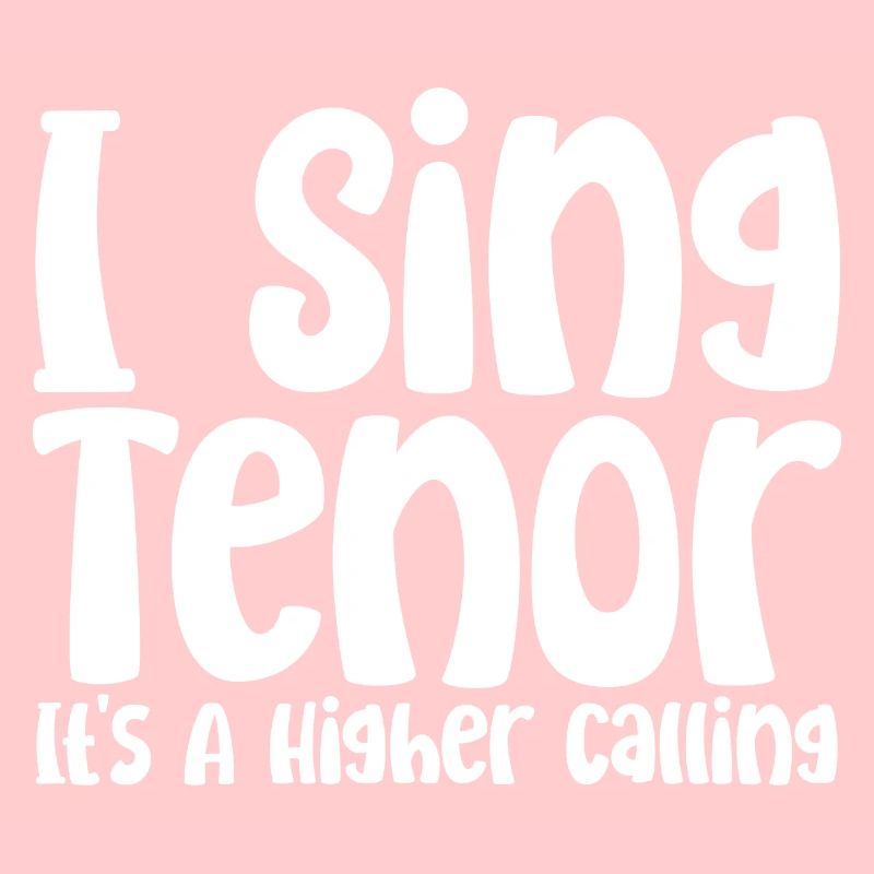 Je chante ténor, c’est une vocation plus élevée