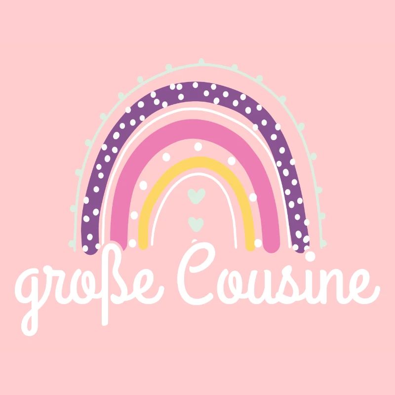 Ich werde große Cousine Regenbogen