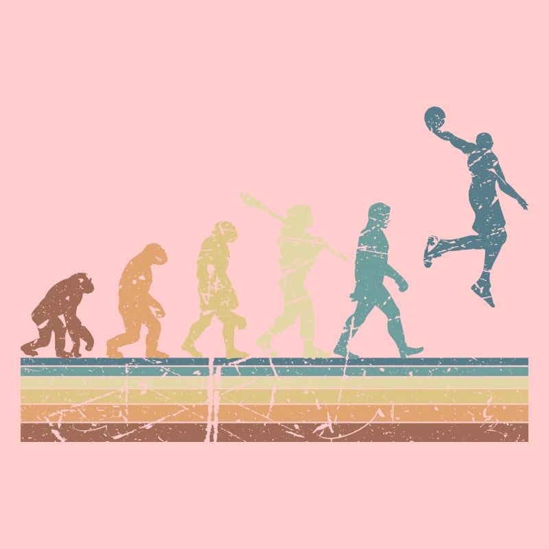 Basketball Sports Evolution for BBall Lovers Dunk