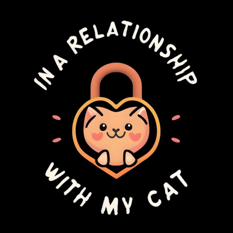 Conception de chat mignon pour les amoureux des chats