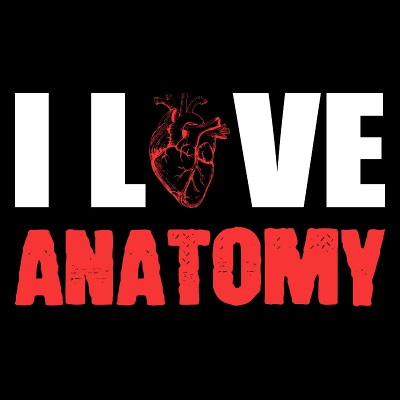 Ich liebe Anatomie Zoologe Geschenk