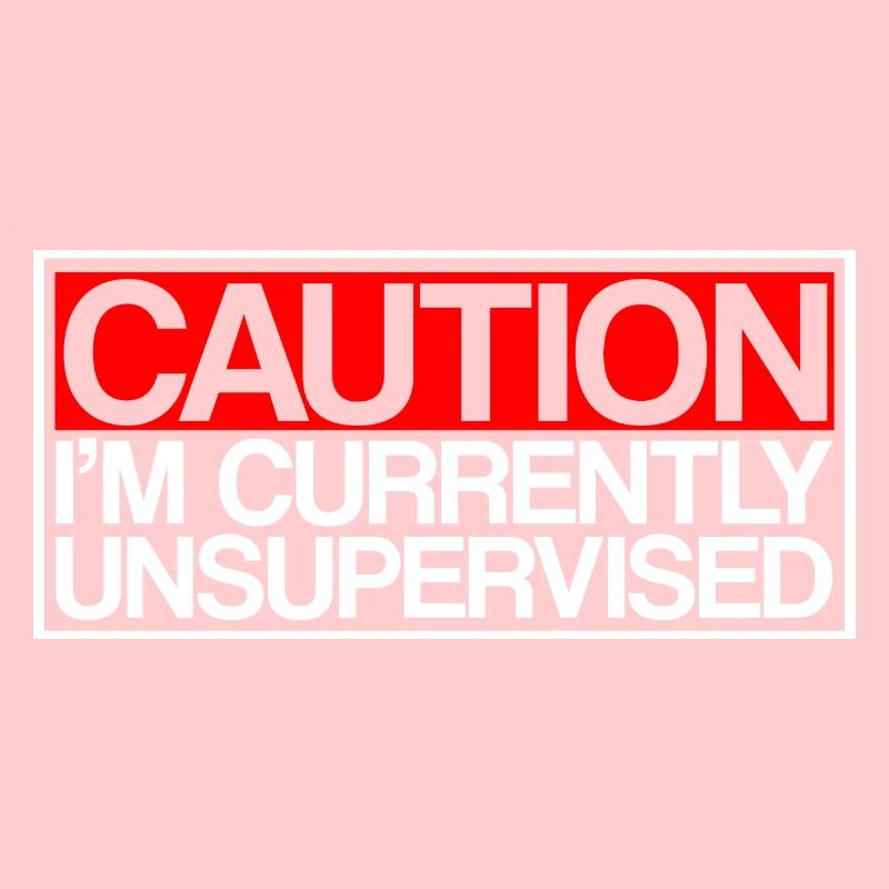 Caution I'm Currently Unsupervised 3