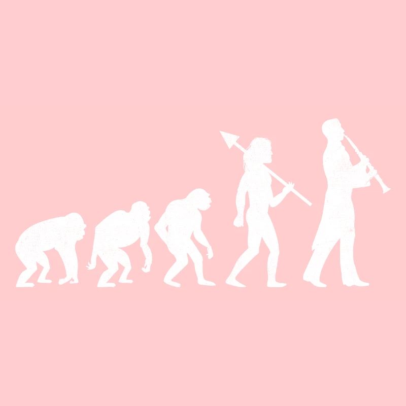 Oboenspieler Oboe Evolution Marching Band Instrumen