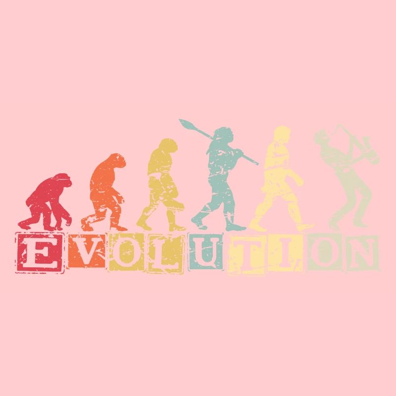 Evolution Saxophone Musician Saxophonist