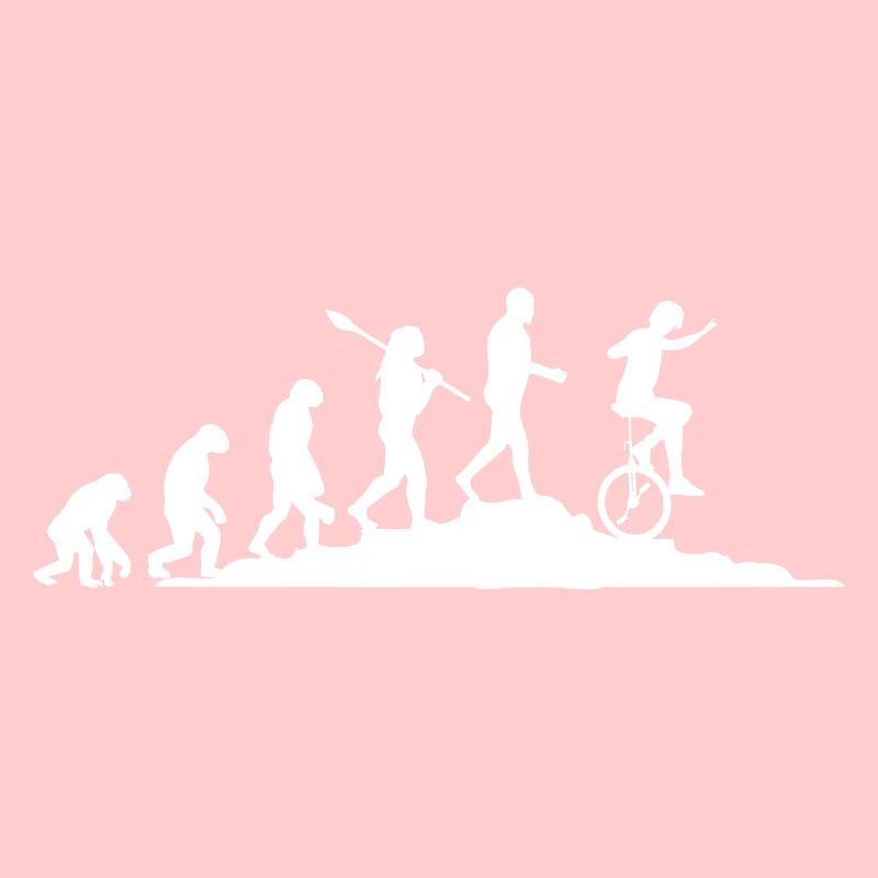 Evolution Einradfahrer