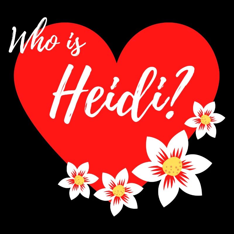 Who Is Heidi - idée cadeau pour les filles