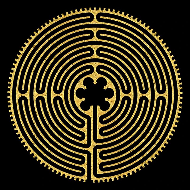 Chartres Labyrinth Long Way 3