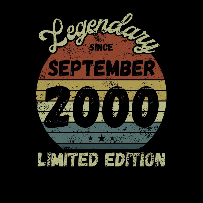 Legendary since September 2000 - Birthday
