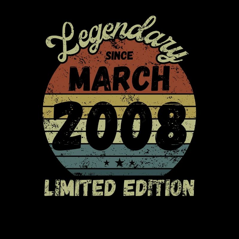 Legendary since March 2008 - Birthday